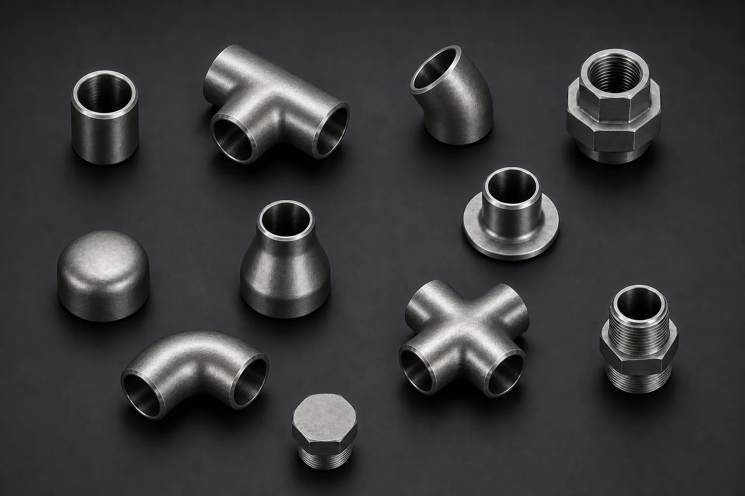 Hastelloy C22 Pipe Fittings for Chemical Processing and Corrosive Industrial Applications