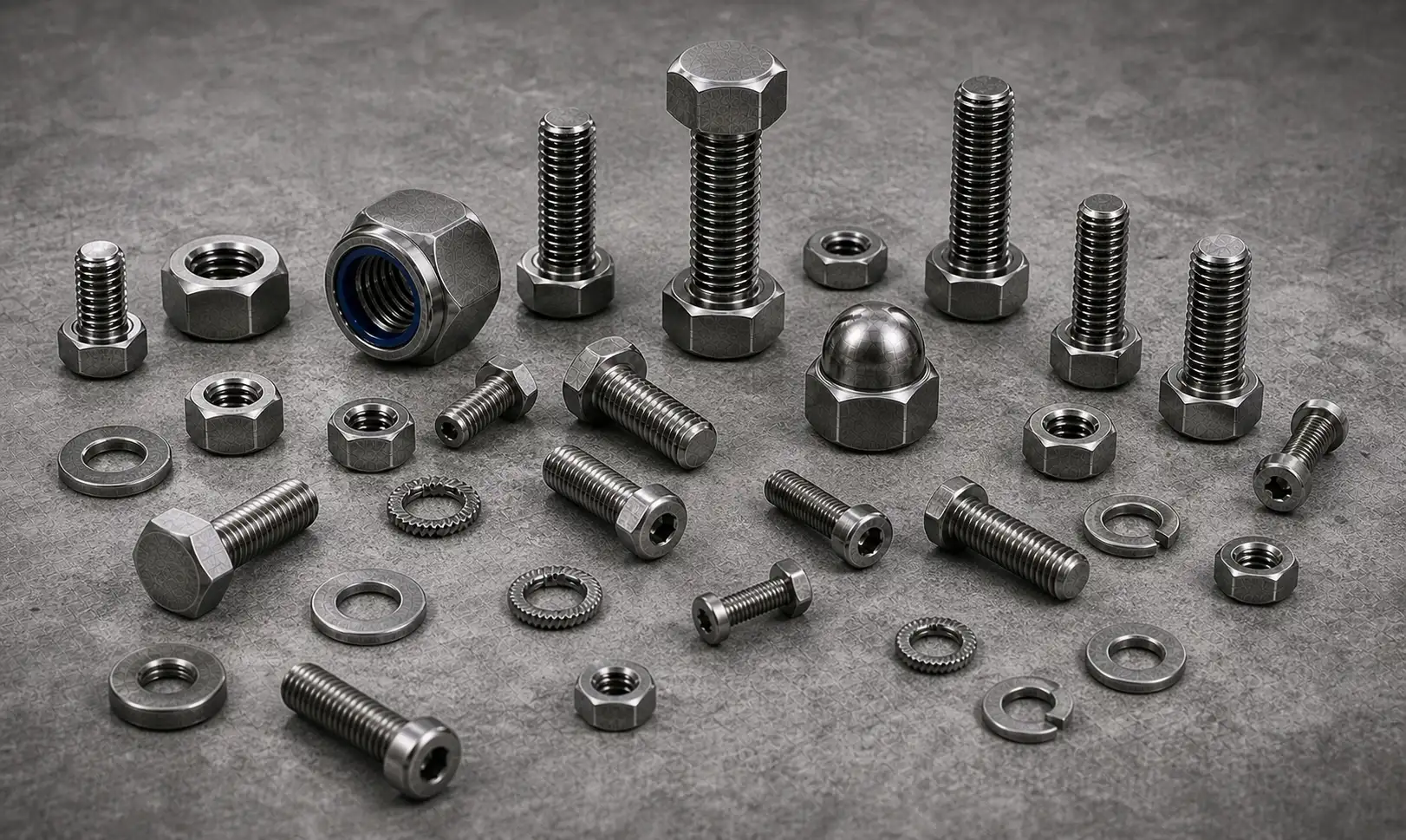 Nickel 200 and 201 Fasteners Including Bolts Nuts Stud Bolts and Washers